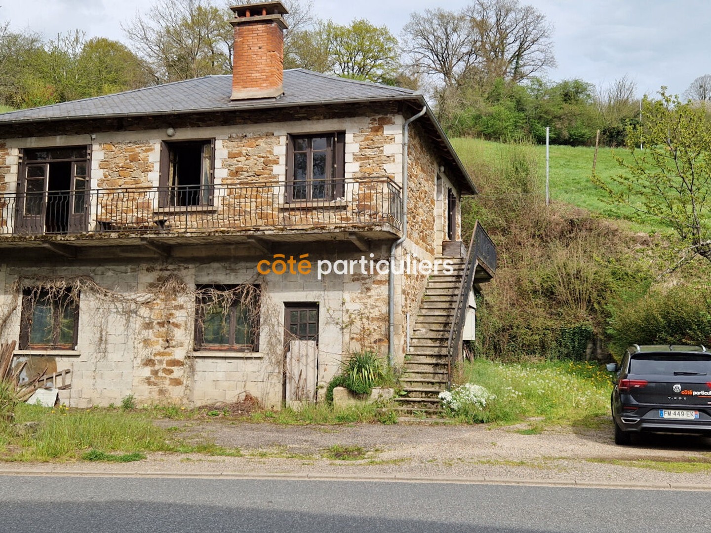 Maison à vendre - 4 pièces - 80m2 - Comps-La-Grand-Ville (12120)