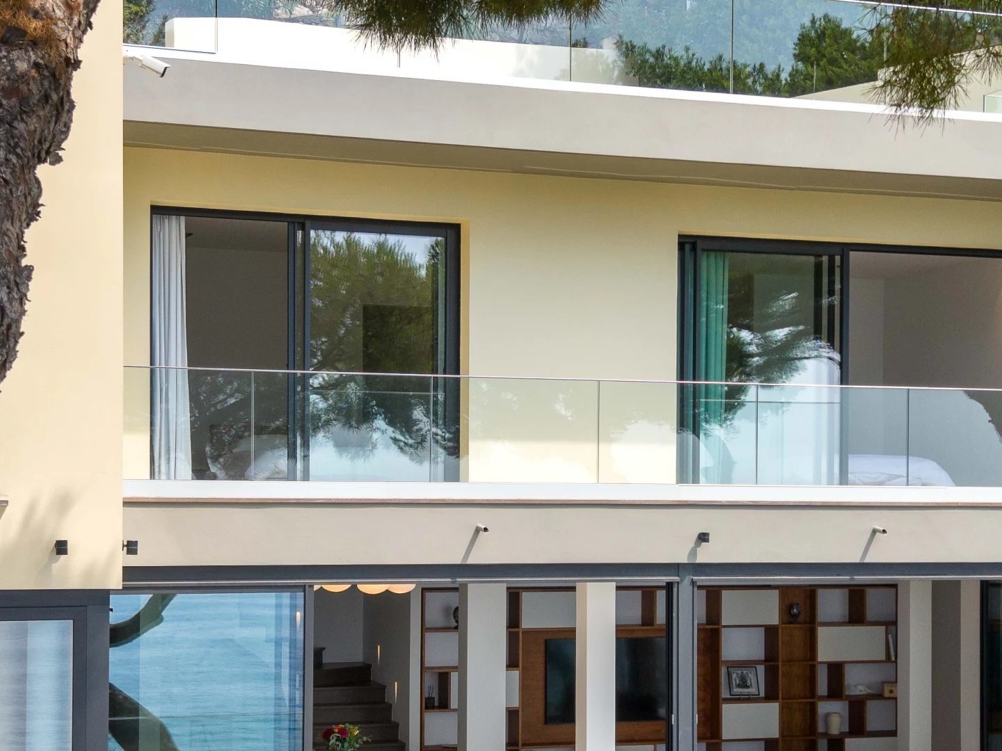 Villa contemporaine d'exception avec vue mer panoramique