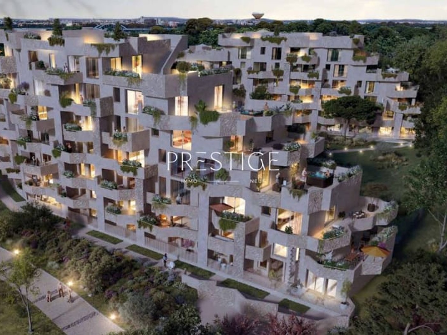 LATTES T4 DE 94M2 AVEC TERRASSE DE 122M2
