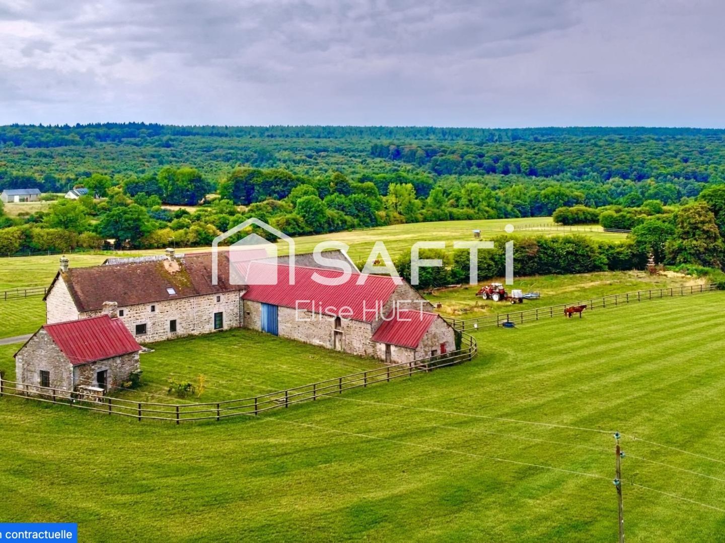 HARAS 37 Ha + 6 BOXES + HABITATION MODERNE