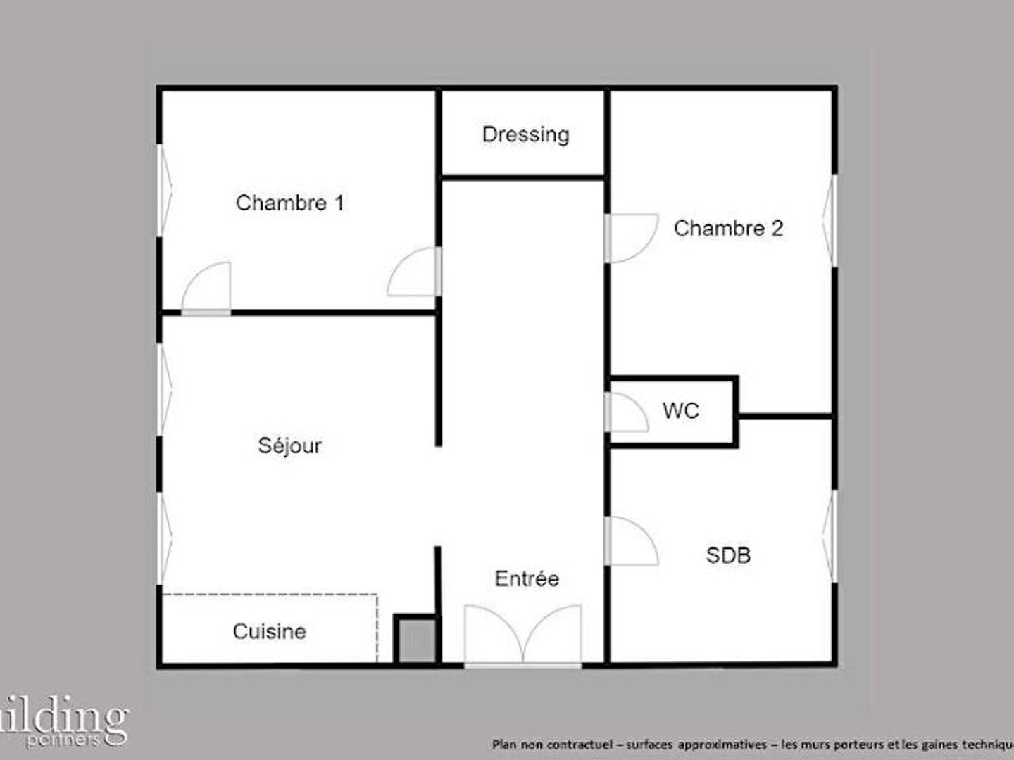 Appartement à vendre - 3 pièces - 65m2 - Paris 16e (75016)