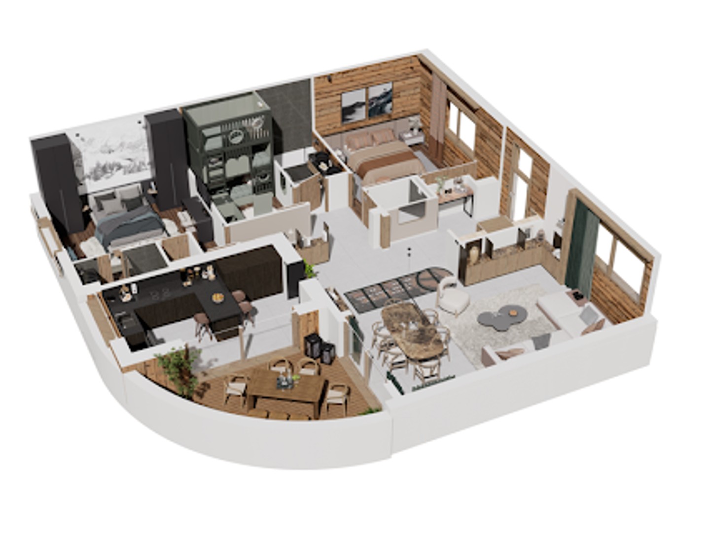 Maison 4 pièces