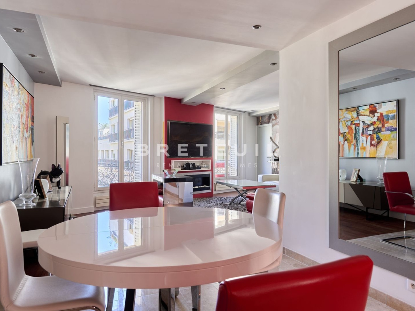 Appartement à vendre - 5 pièces - 91m2 - Paris 16e (75016)
