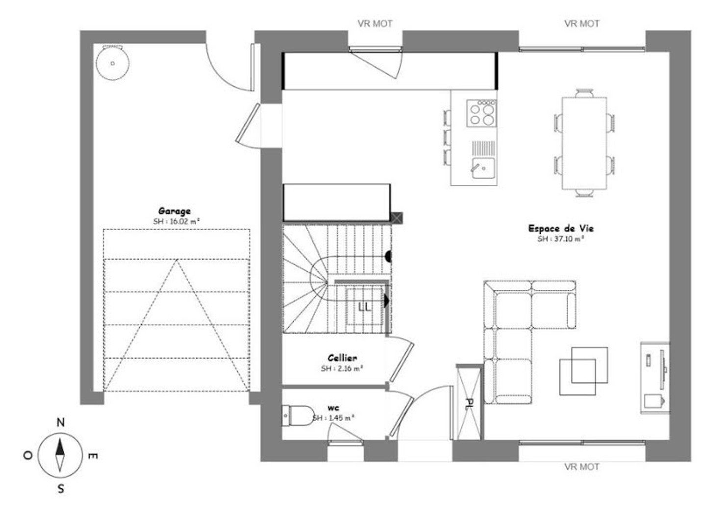Maison à vendre - 5 pièces - 85m2 - Maisons (14400)