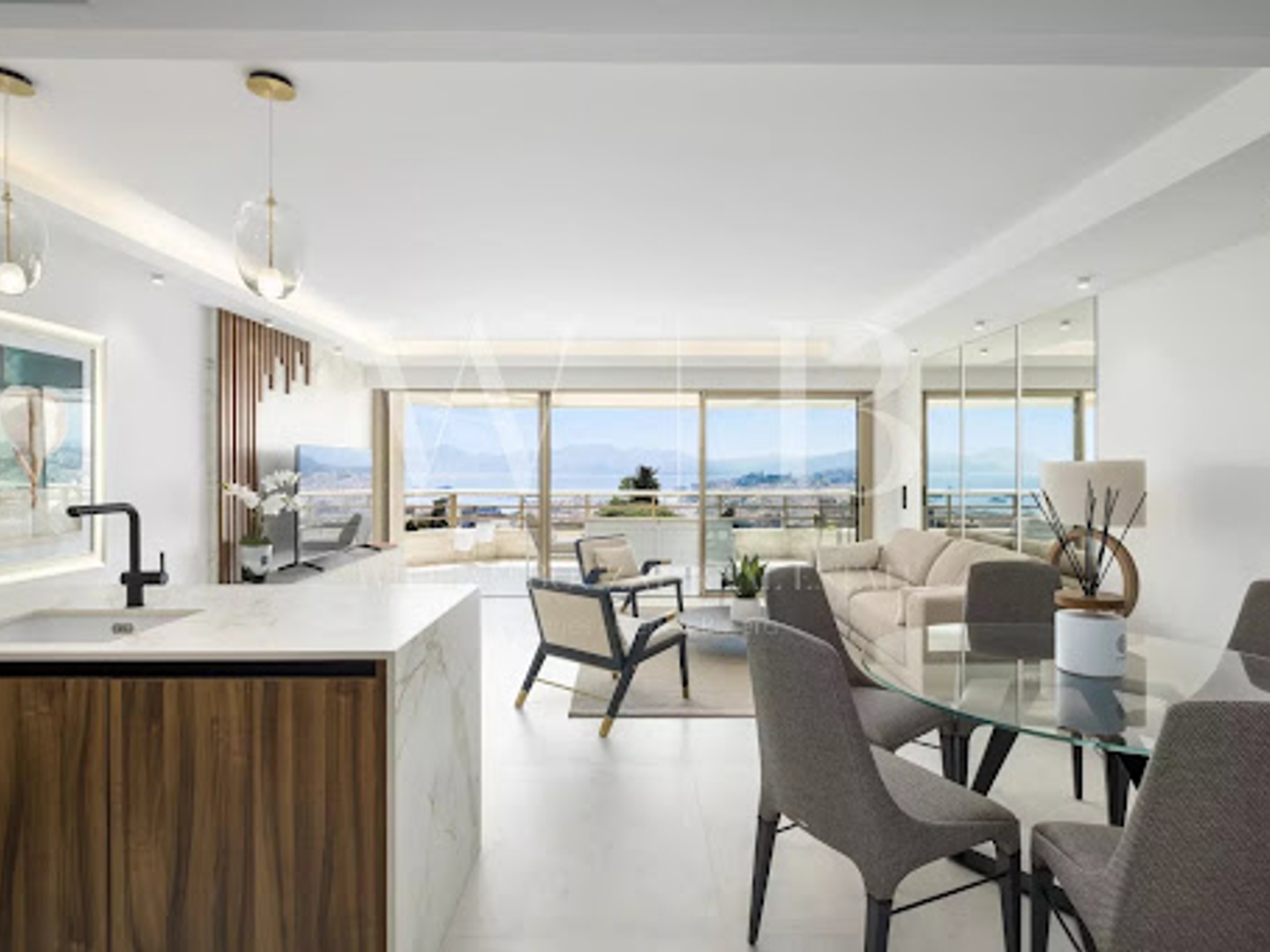 Appartement à vendre - 4 pièces - 100m2 - Cannes (06400)