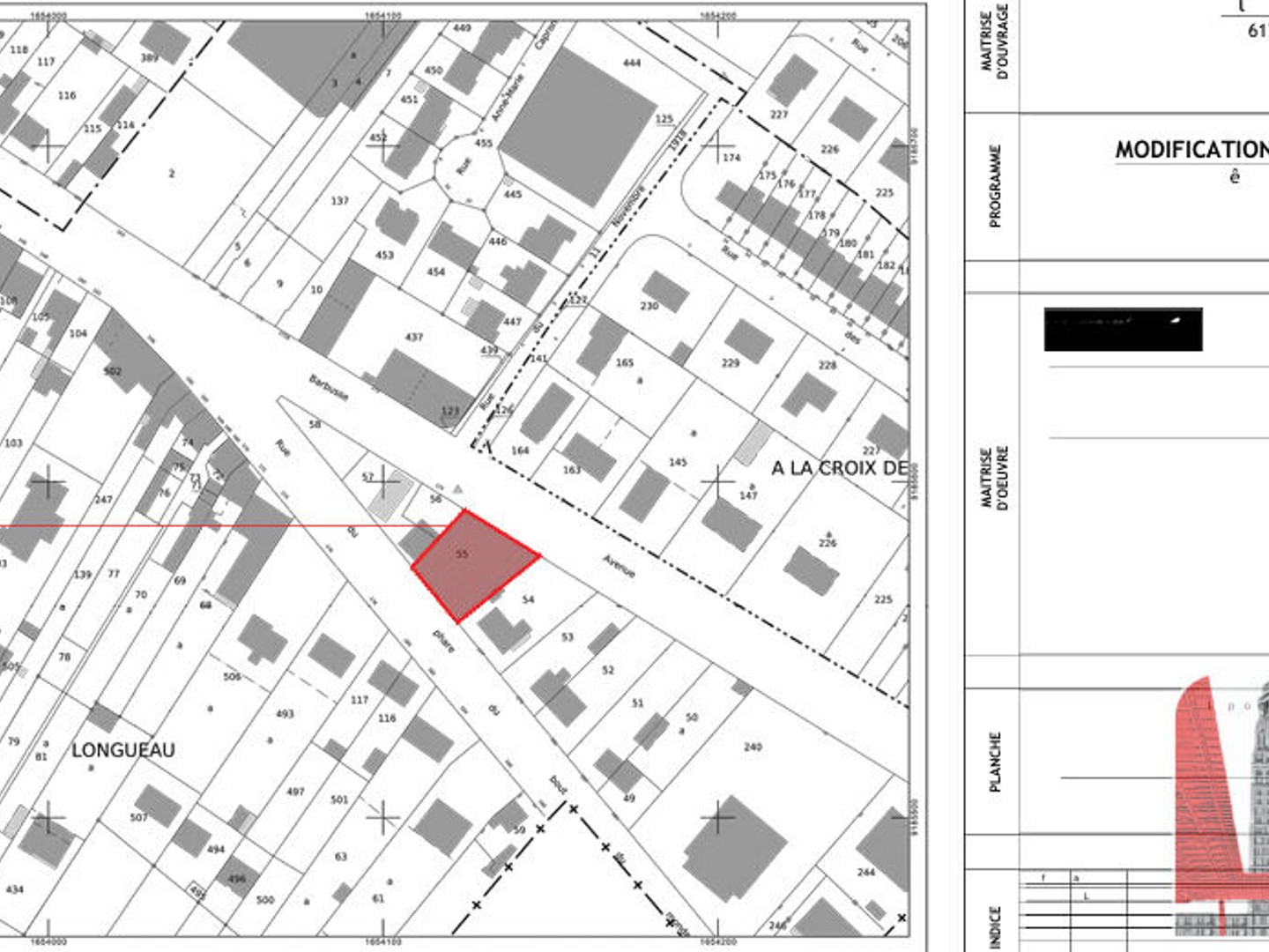 LONGUEAU - Immeuble commercial 2 cellules environ 356 m2