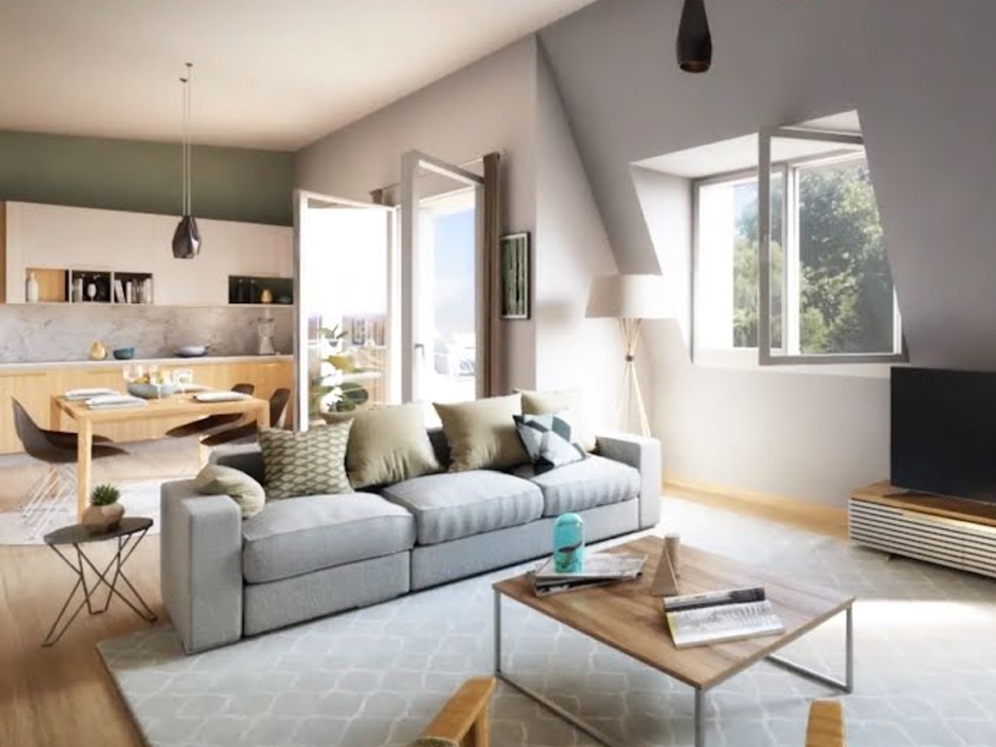 Appartement à vendre - 3 pièces - 67m2 - Pfastatt (68120)