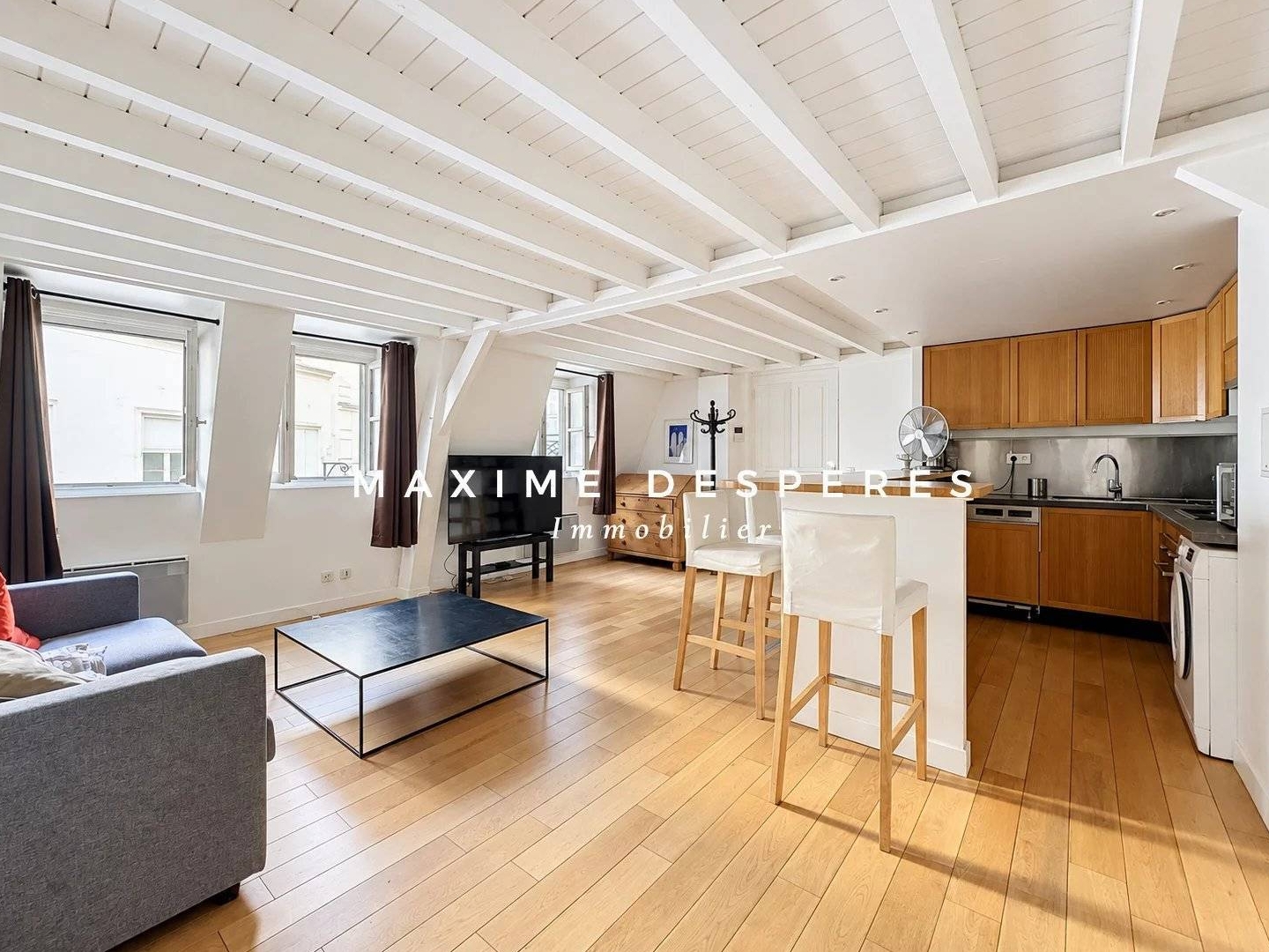 Appartement à vendre - 4 pièces - 72m2 - Paris 3e (75003)