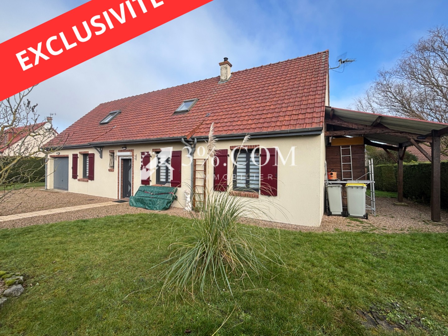 Maison à vendre - 5 pièces - 104m2 - Feuquières-En-Vimeu (80210)