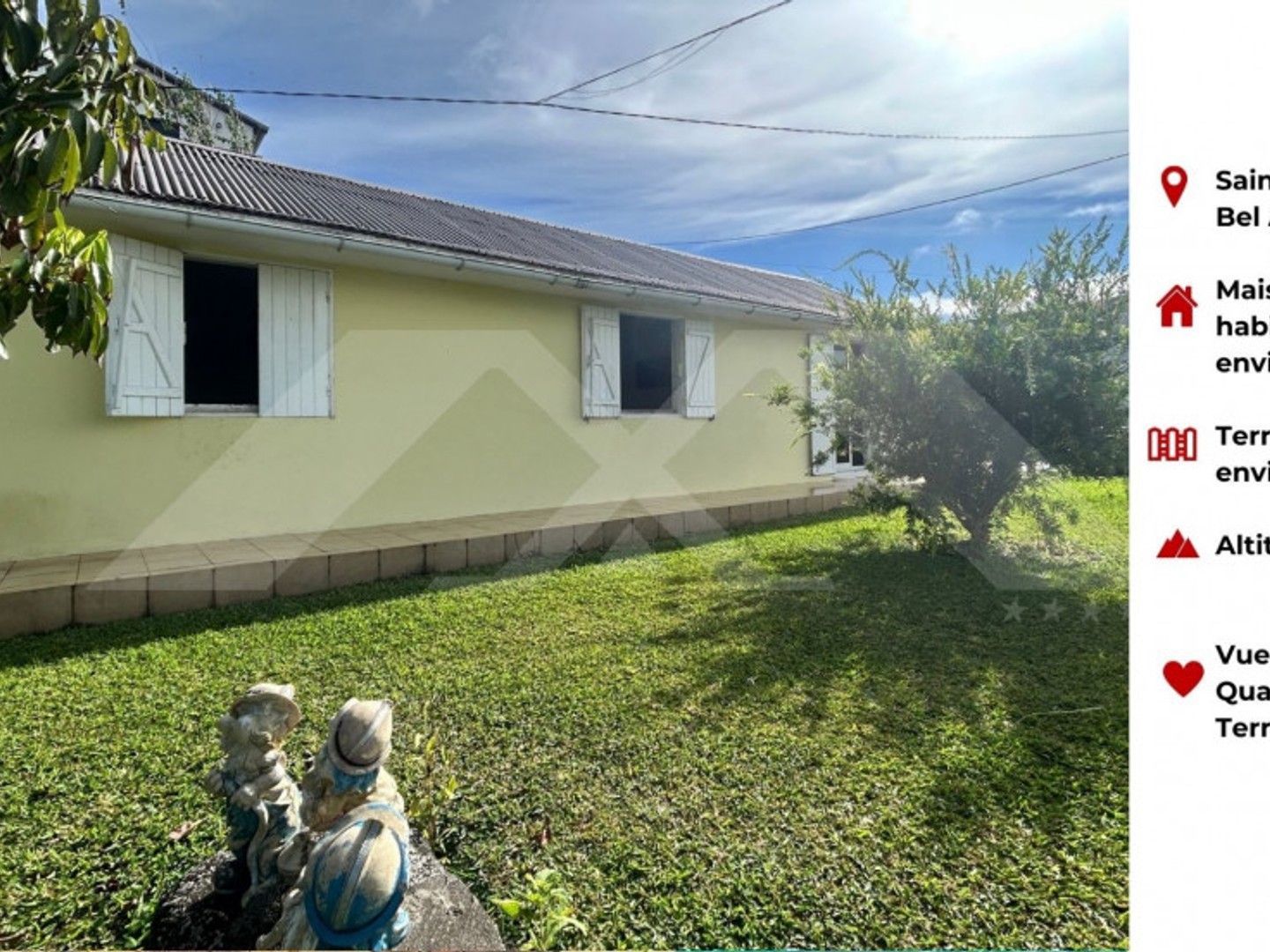 Maison à vendre - 2 pièces - 100m2 - Saint-Joseph (97480)