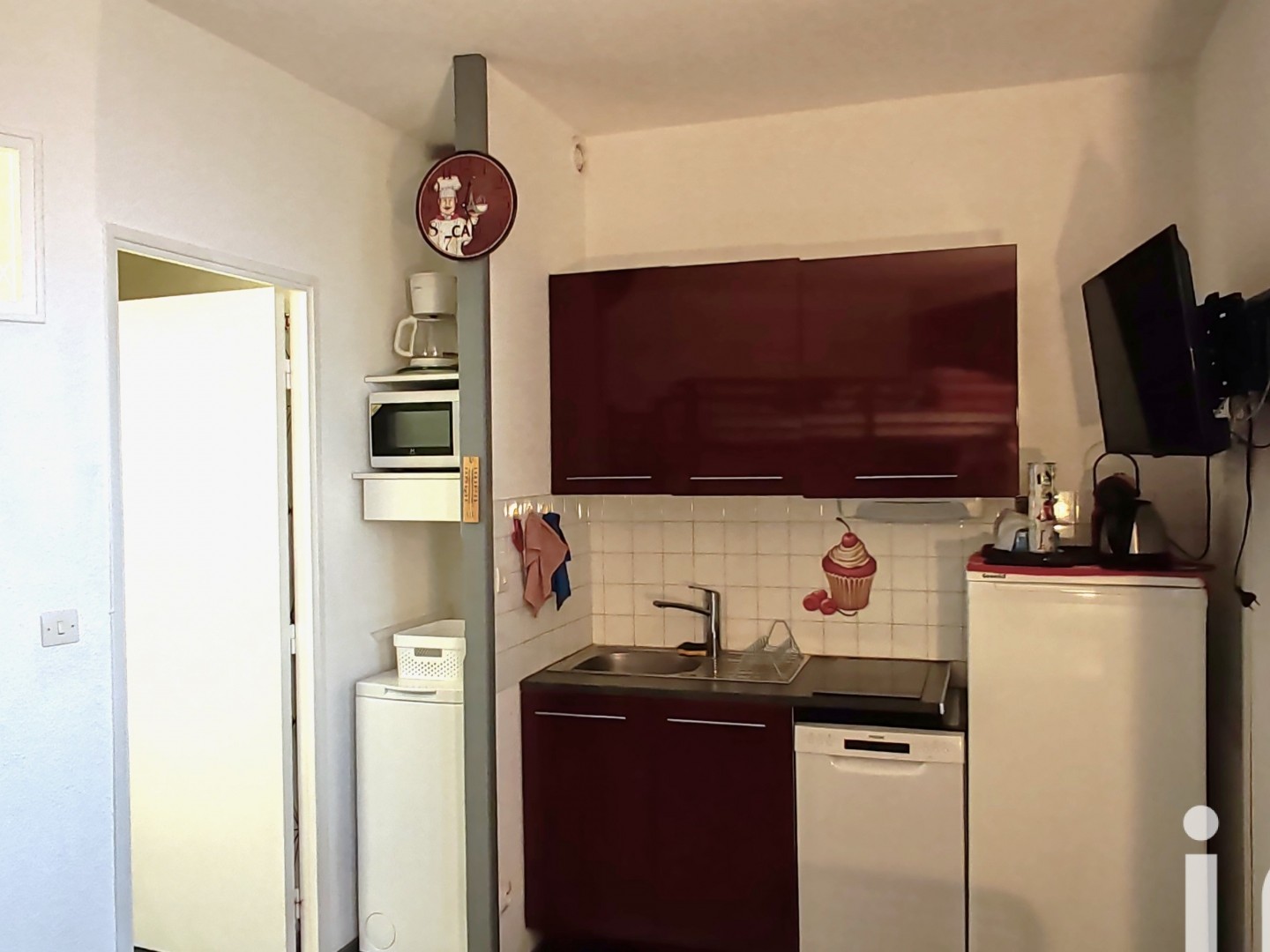 Appartement à vendre - 1 pièce - 22m2 - Saint-Cyprien (66750)