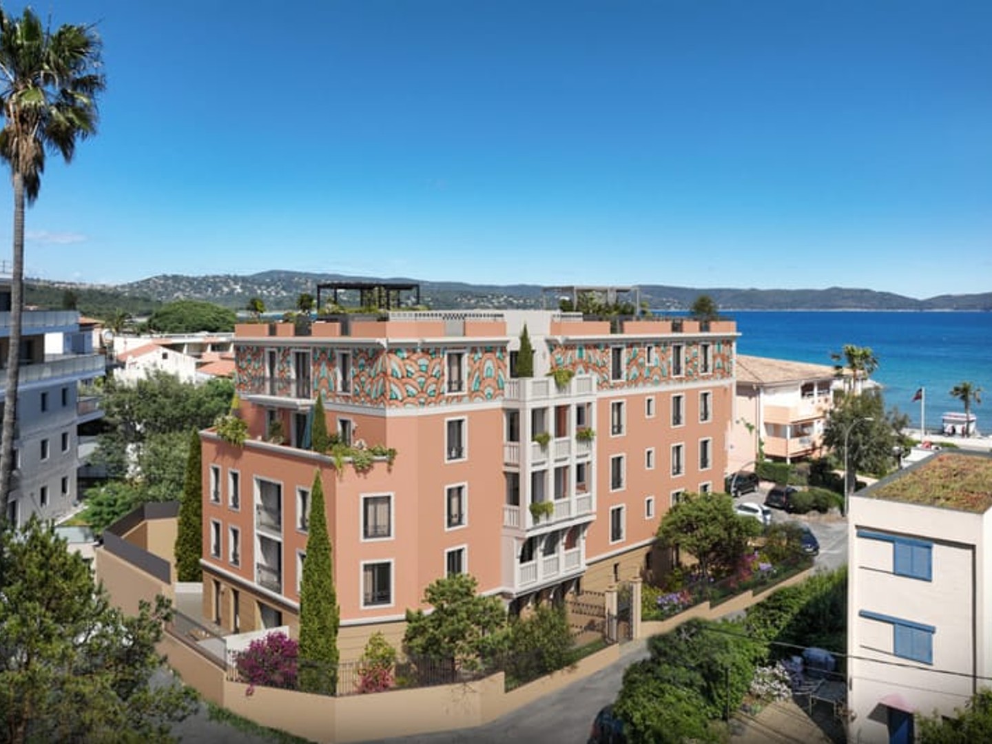 Appartement à vendre - 2 pièces - 40m2 - Cavalaire-Sur-Mer (83240)