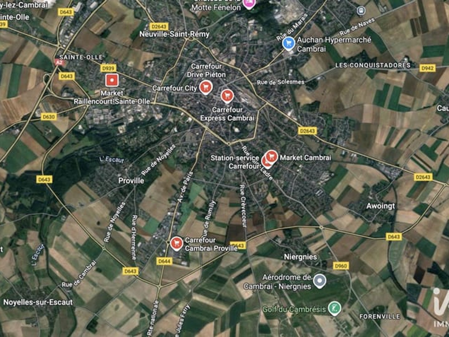 Immeuble à vendre - 1800m2 - Cambrai (59400)