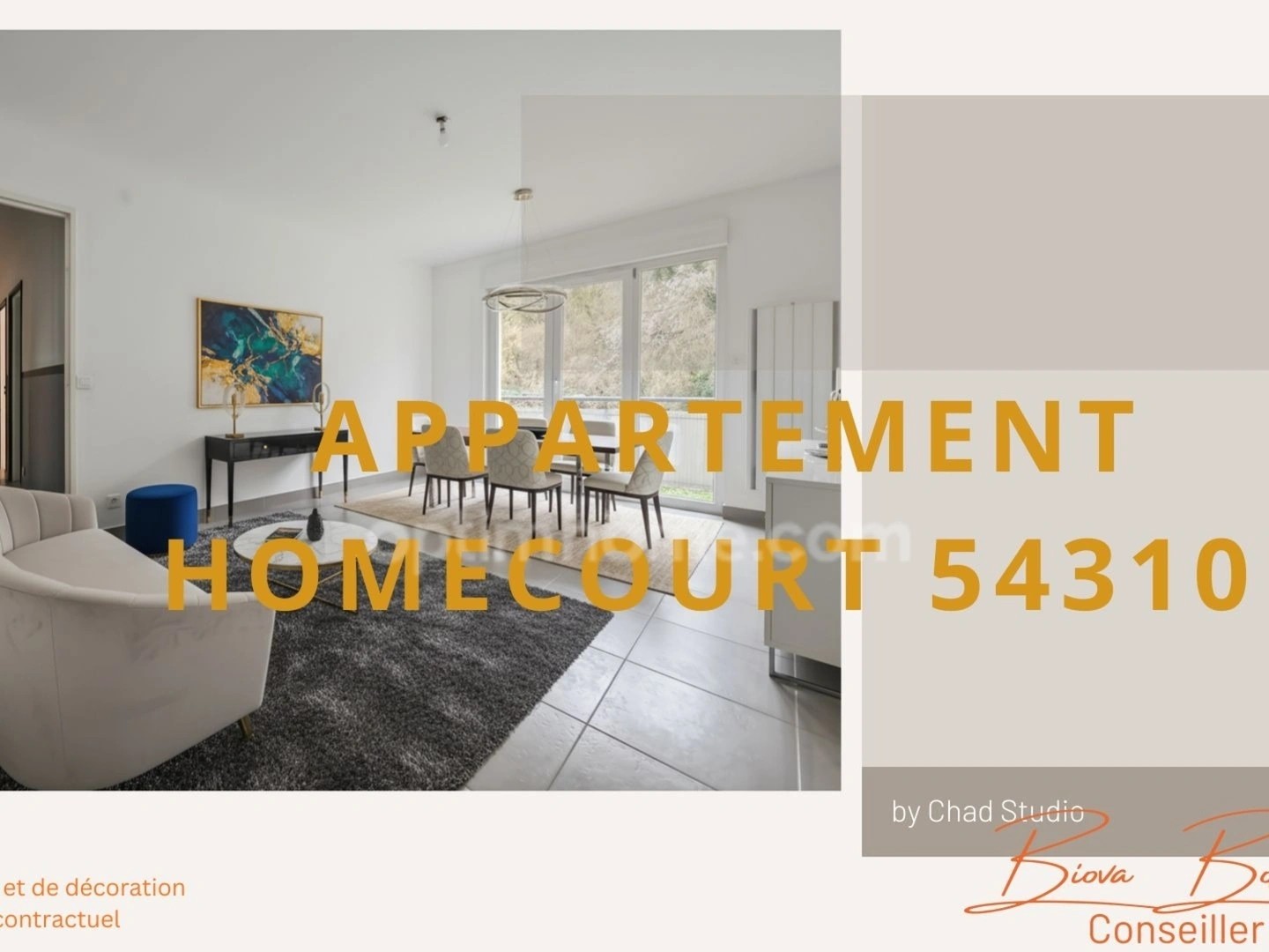 Appartement à vendre - 3 pièces - 57m2 - Homécourt (54310)