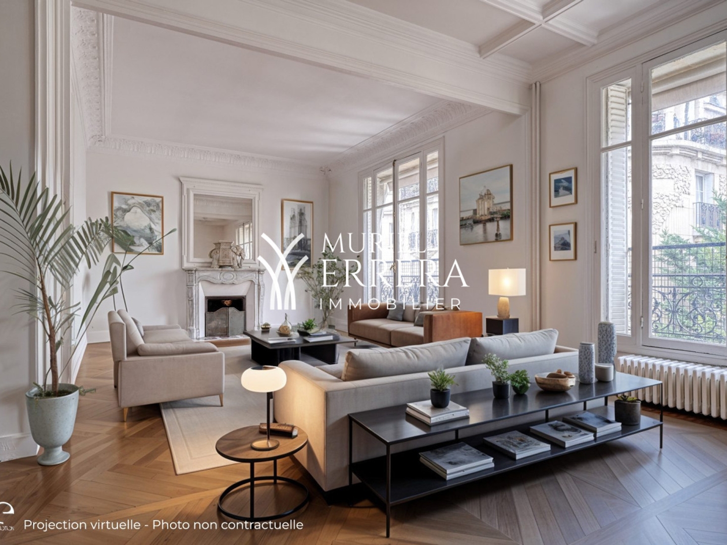 Appartement à vendre - 4 pièces - 96m2 - Paris 16e (75016)
