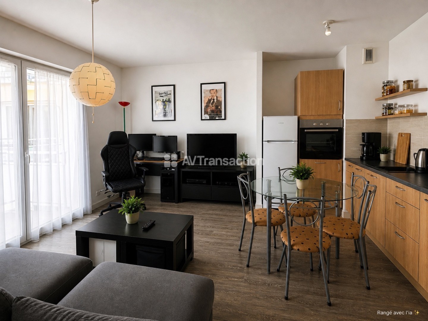 T2 avec locataire en place – résidence récente  Quartier Coligny