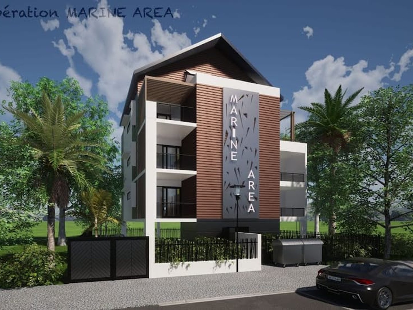 Appartement à vendre - 4 pièces - 73m2 - Saint-Paul (97460)