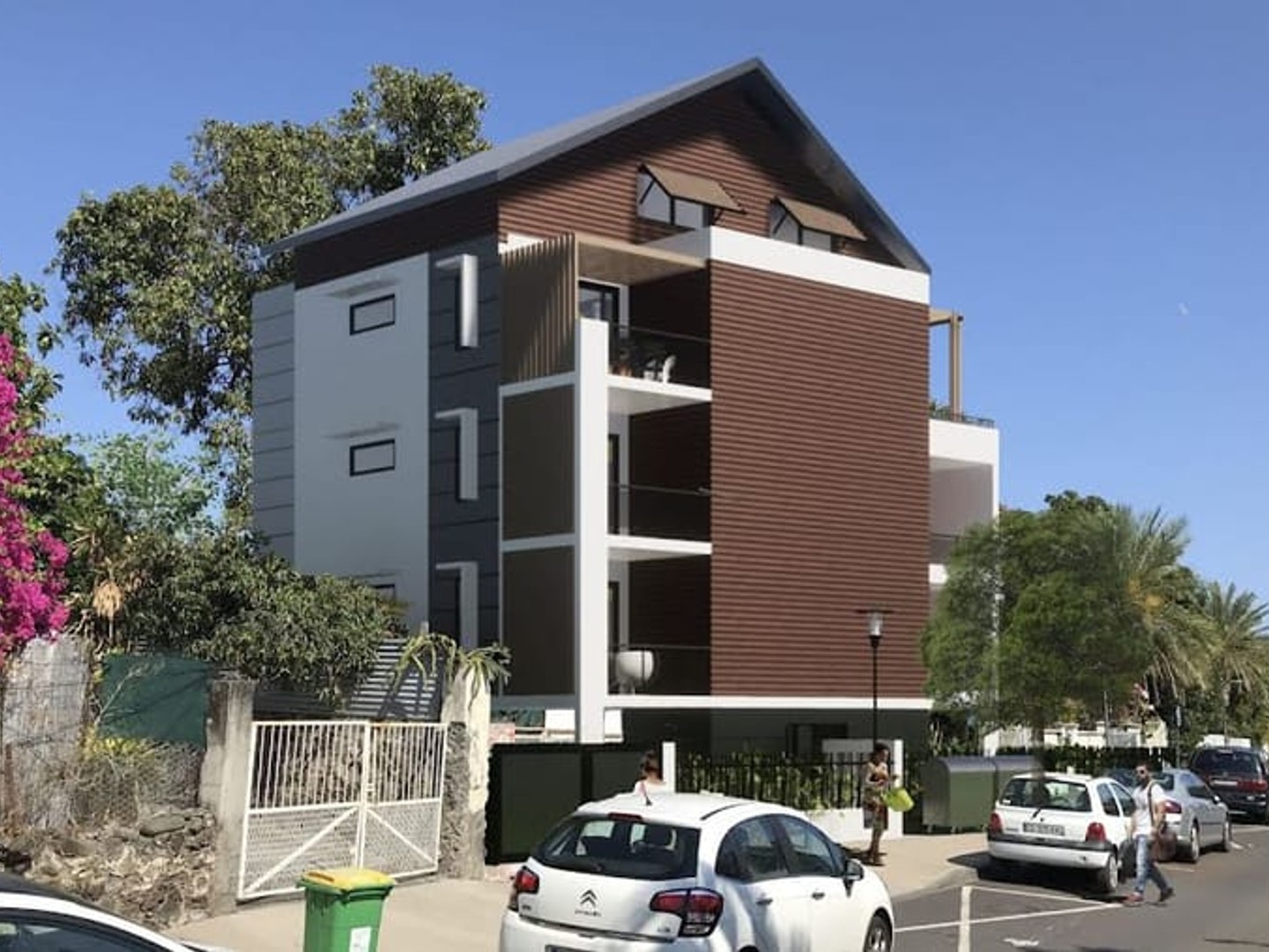 Appartement à vendre - 4 pièces - 73m2 - Saint-Paul (97460)