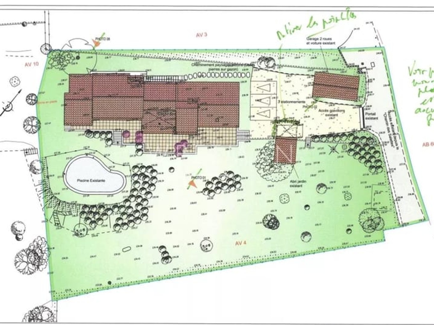 Projet de construction avec vue mer - Saint-Paul-de-Vence