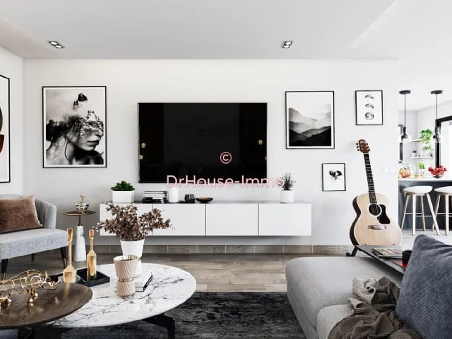 Appartement à vendre - 5 pièces - 117m2 - Saint-Cloud (92210)
