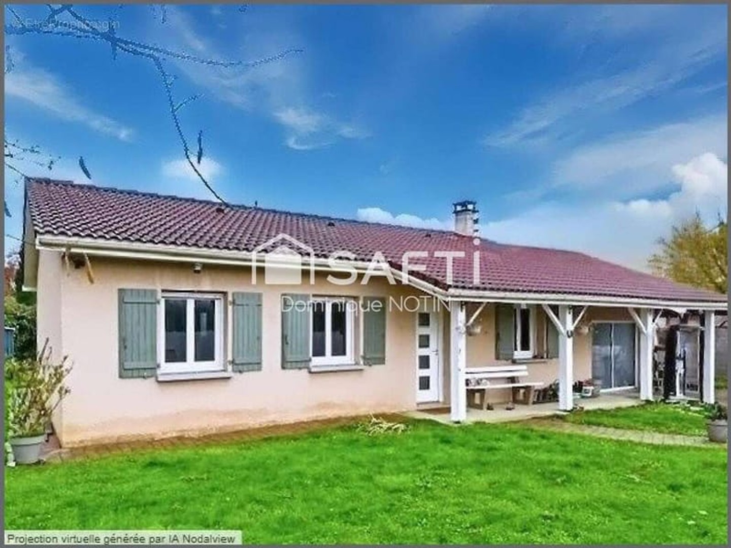 Maison à vendre - 4 pièces - 81m2 - Saint-Didier-Sur-... (01140)