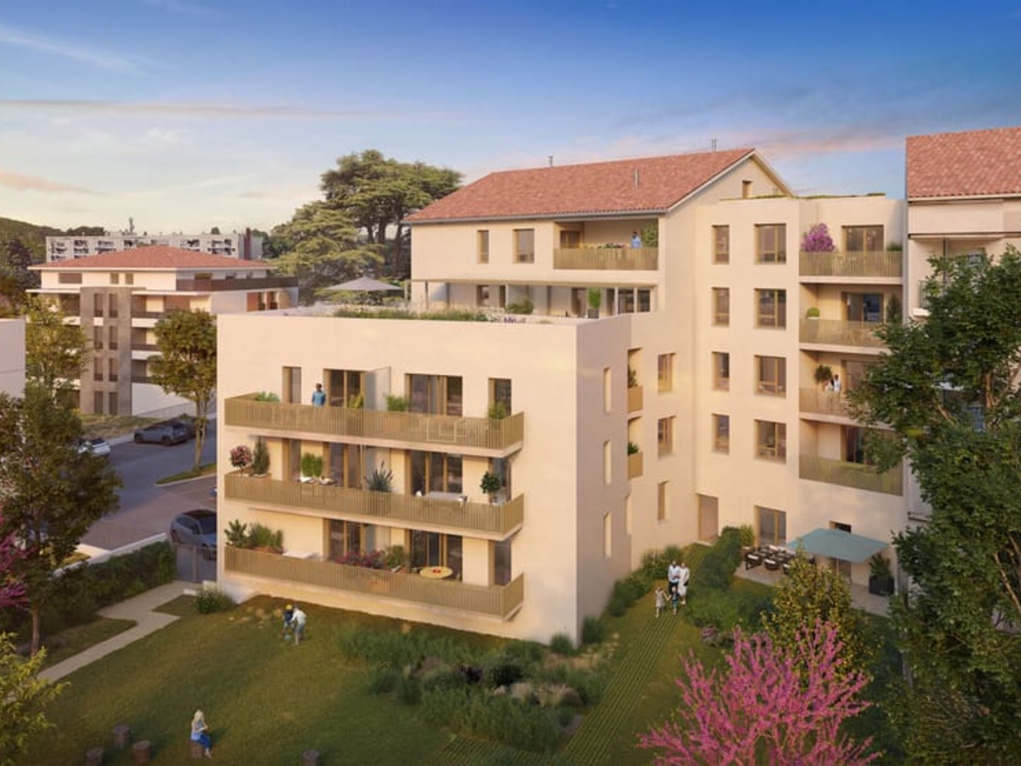 Appartement à vendre - 2 pièces - 44m2 - Fontaines-Sur-Saône (69270)