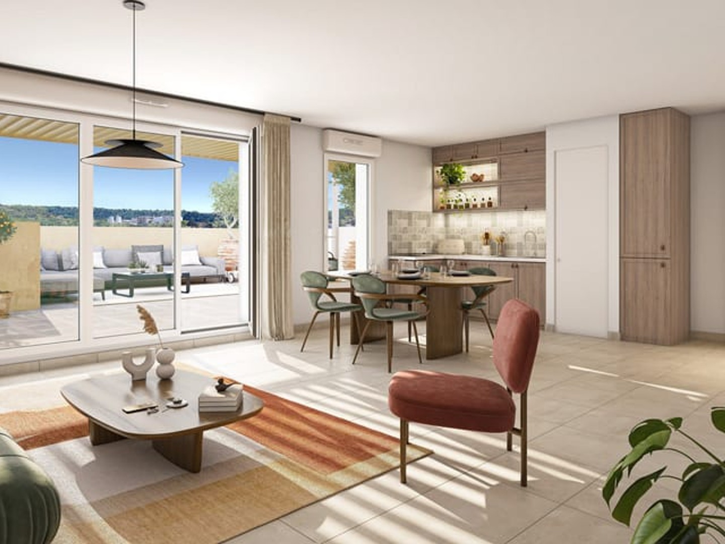 Appartement à vendre - 2 pièces - 44m2 - Fontaines-Sur-Saône (69270)