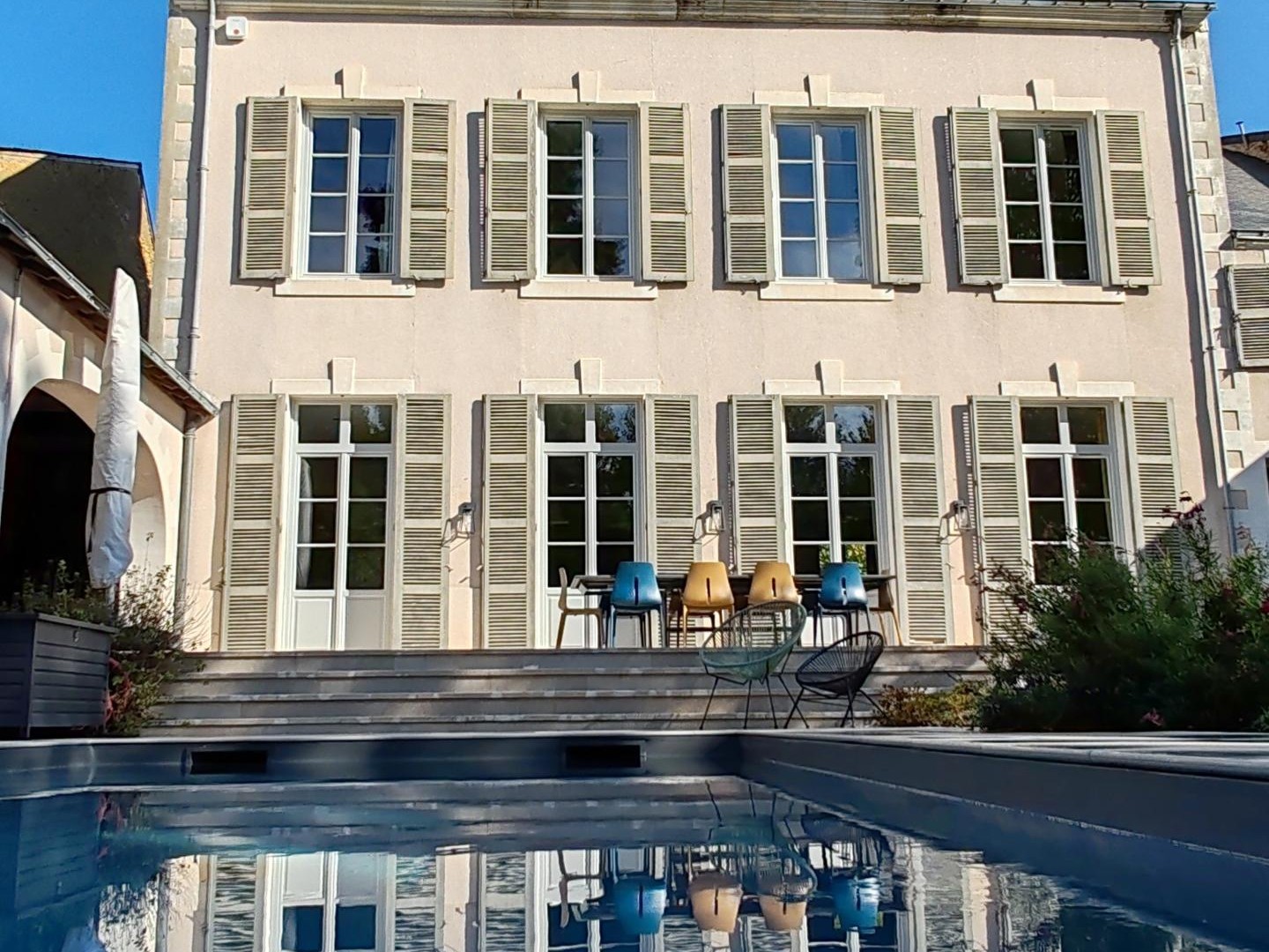 Demeure Haussmannienne et son parc paysager, en coeur de ville