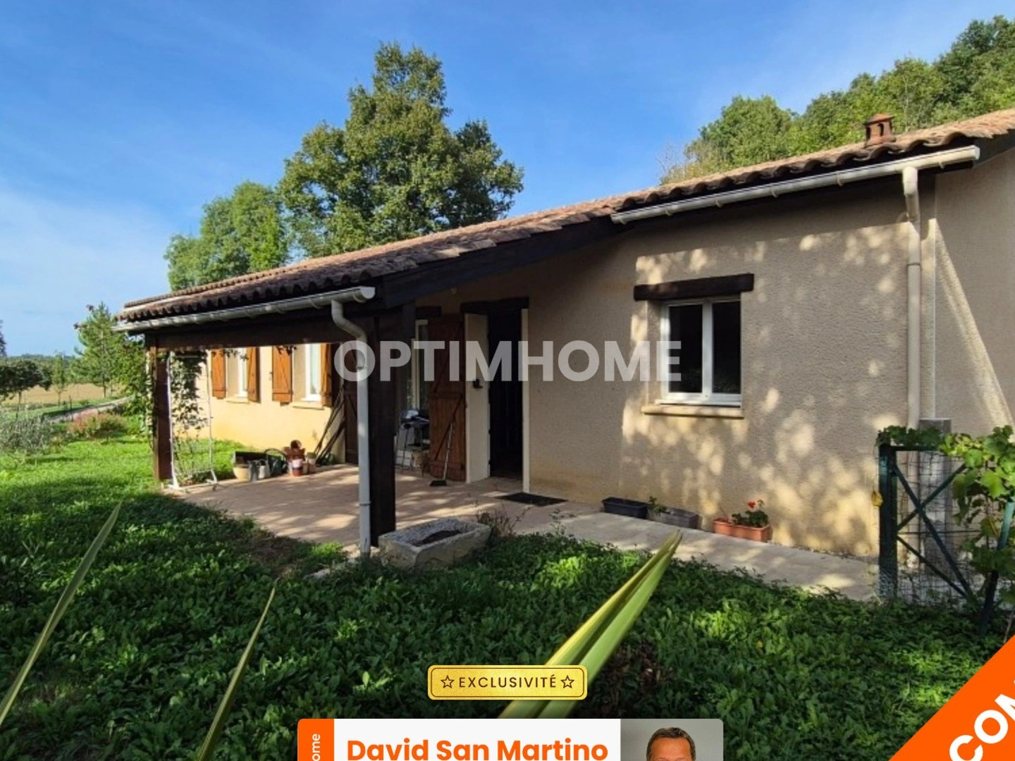 Maison à vendre - 5 pièces - 102m2 - Mouchan (32330)