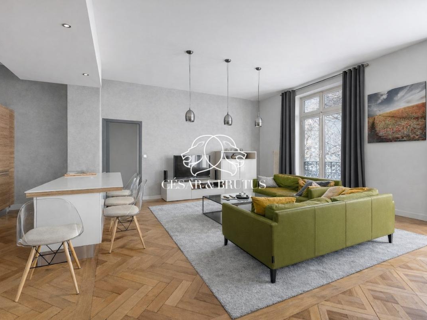 Vends t6 et plus - 153 m² - Lyon 69003