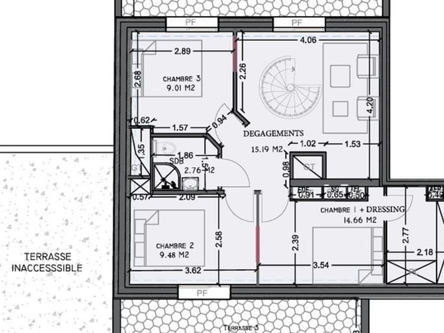 Appartement à vendre - 4 pièces - 107m2 - Morsang-Sur-Orge (91390)