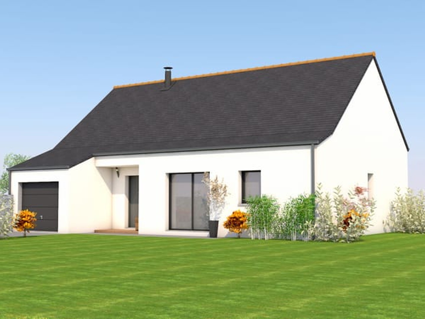 Maison à vendre - 3 pièces - 72m2 - Monterfil (35160)