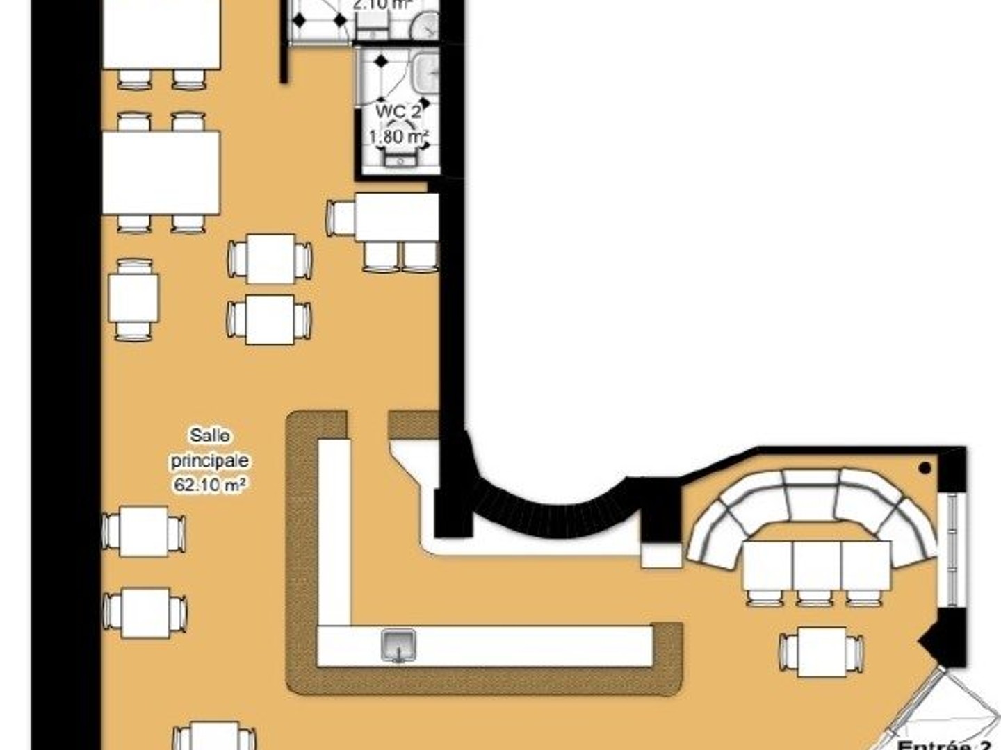 Magasin à vendre - 95m2 - Paris 11e (75011)
