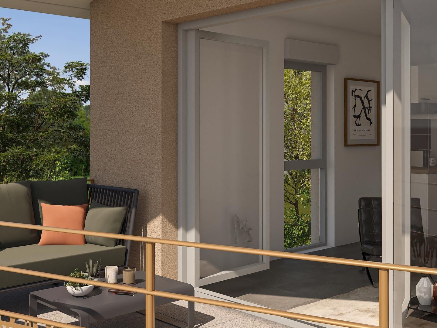 Appartement à vendre - 3 pièces - 58m2 - Chazay-D'azergues (69380)