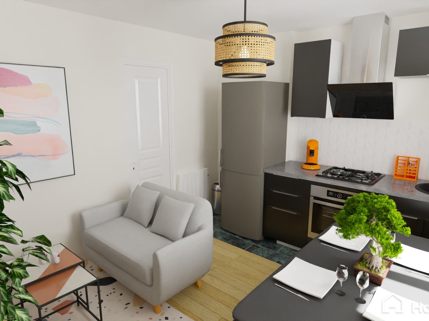 Appartement à vendre - 2 pièces - 23m2 - Issy-Les-Moulineaux (92130)