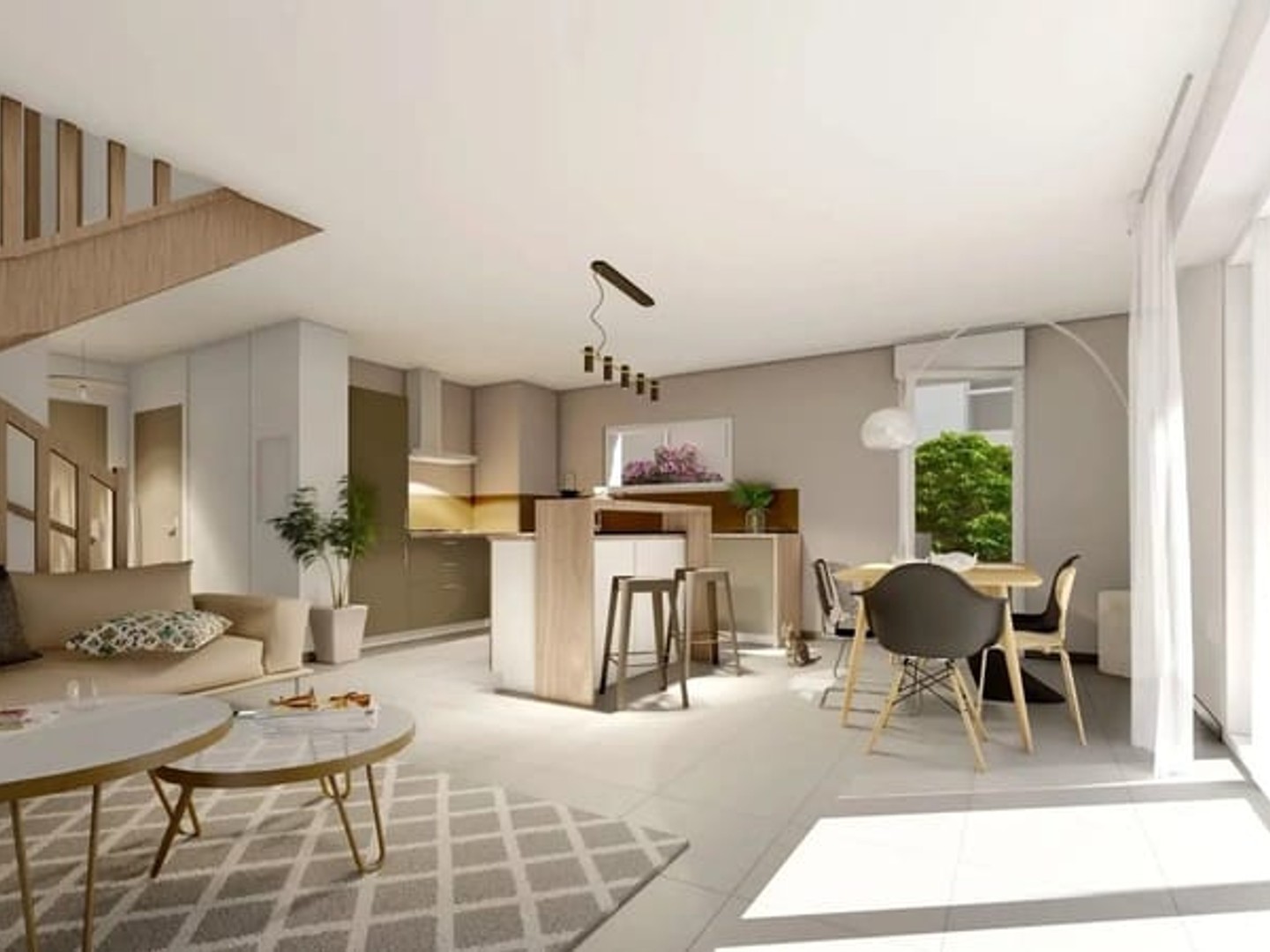 Maison à vendre - 3 pièces - 74m2 - Saint-Jean-D'illac (33127)