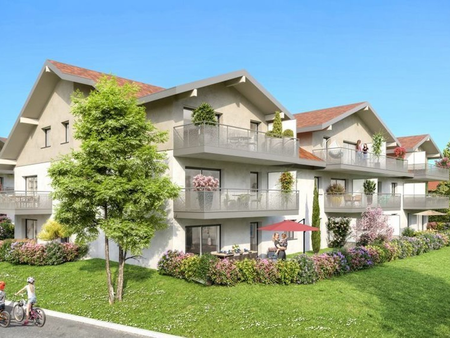 Appartement à vendre - 2 pièces - 40m2 - Poisy (74330)