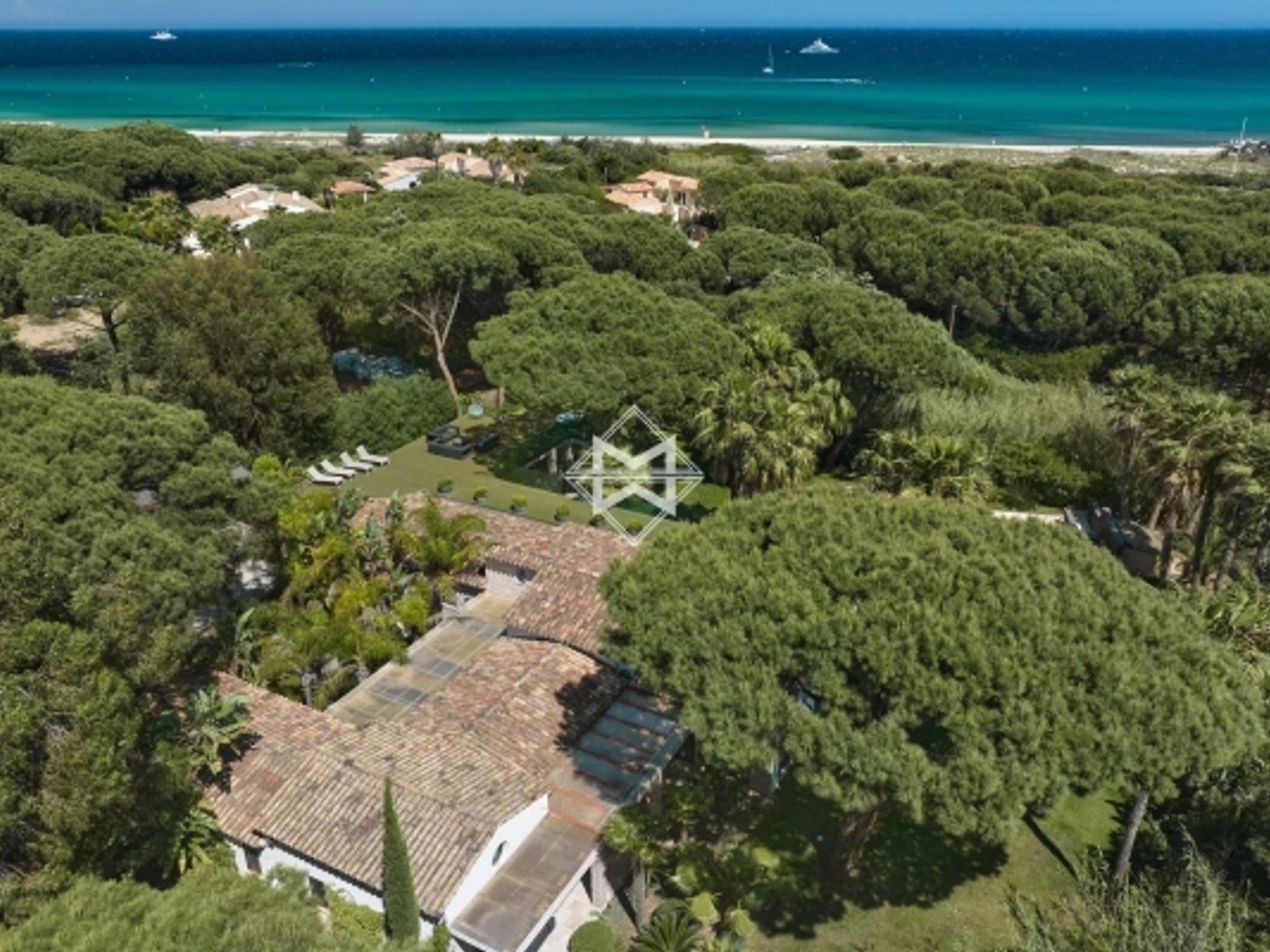 Villa contemporaine à pied de la plage de Pampelonne
