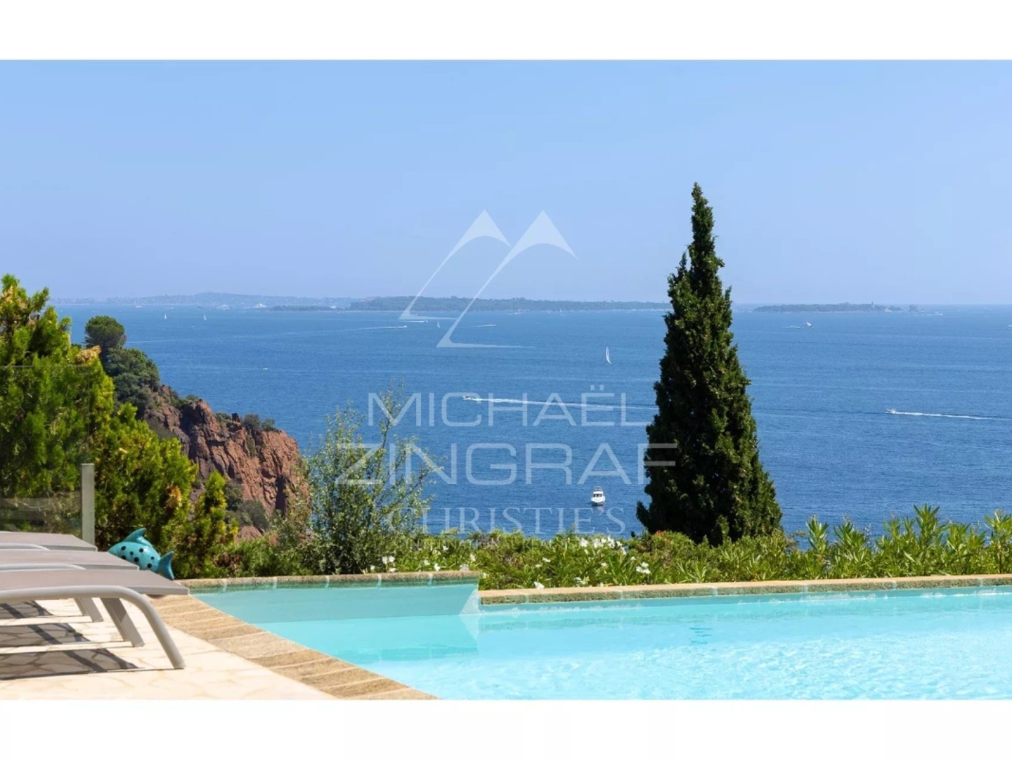 Proche Cannes - Théoule-Sur-Mer - Villa Domaine Pieds dans l'eau