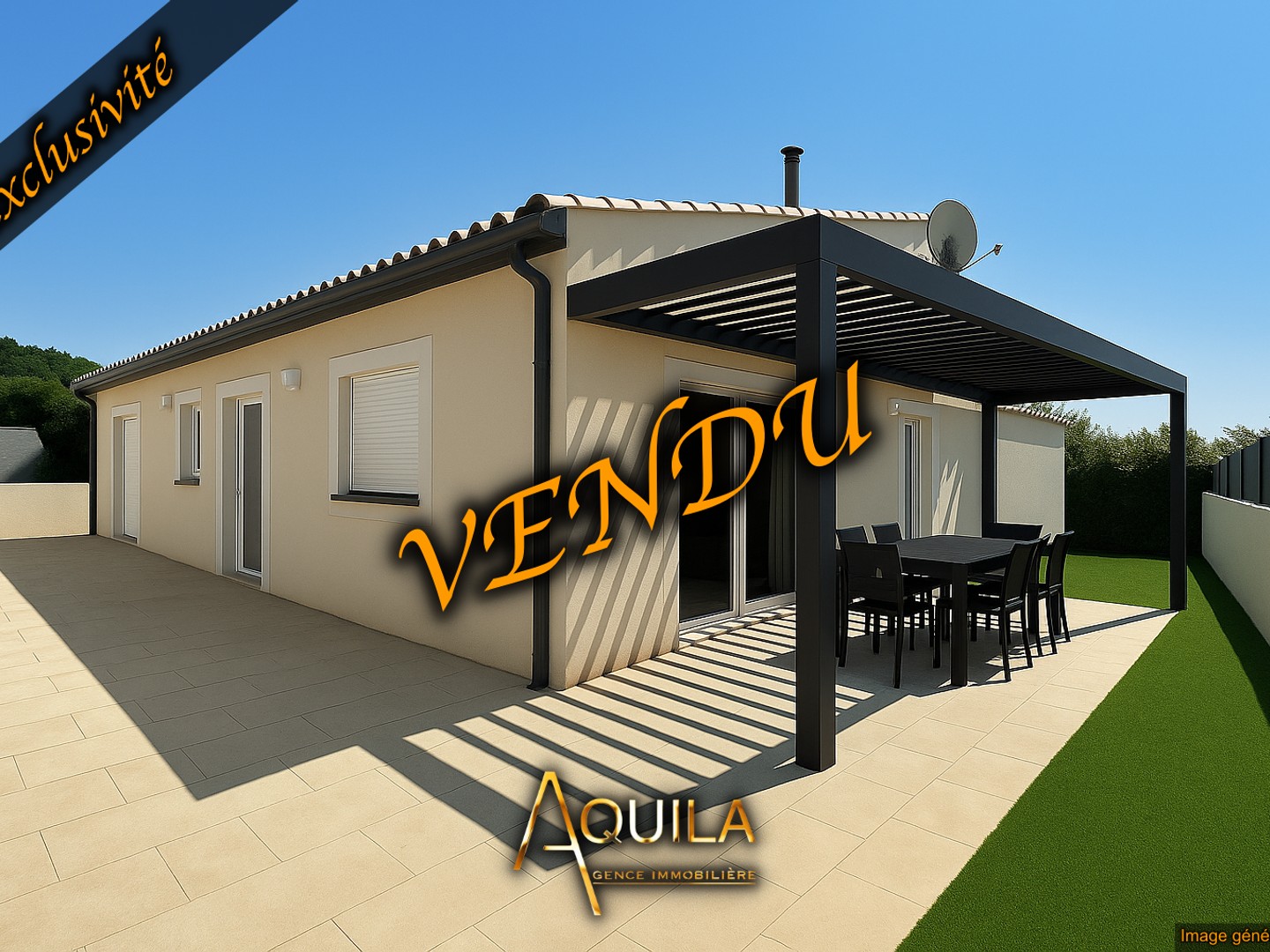 Maison à vendre - 4 pièces - 87m2 - Capestang (34310)