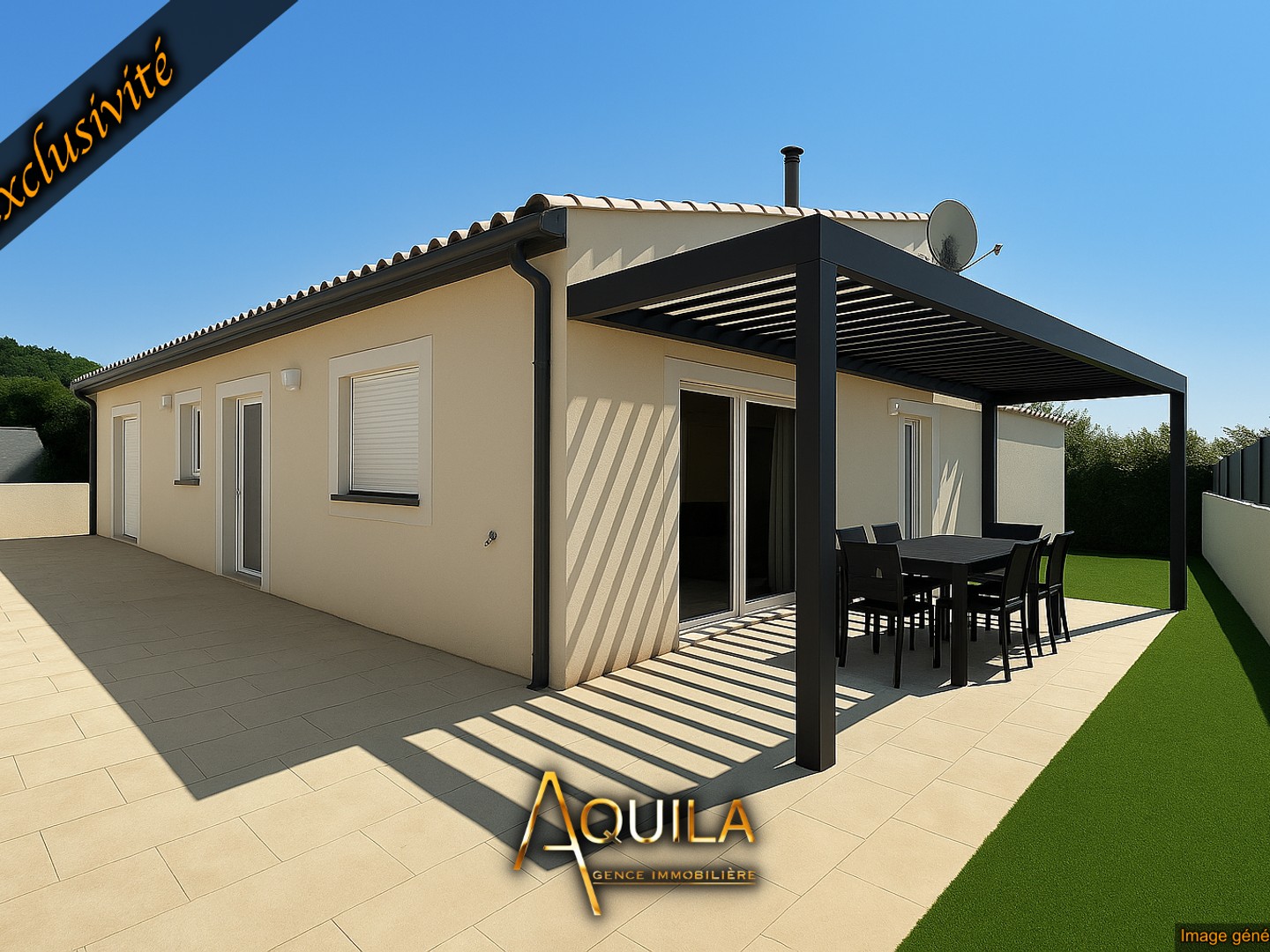 Maison à vendre - 4 pièces - 87m2 - Capestang (34310)