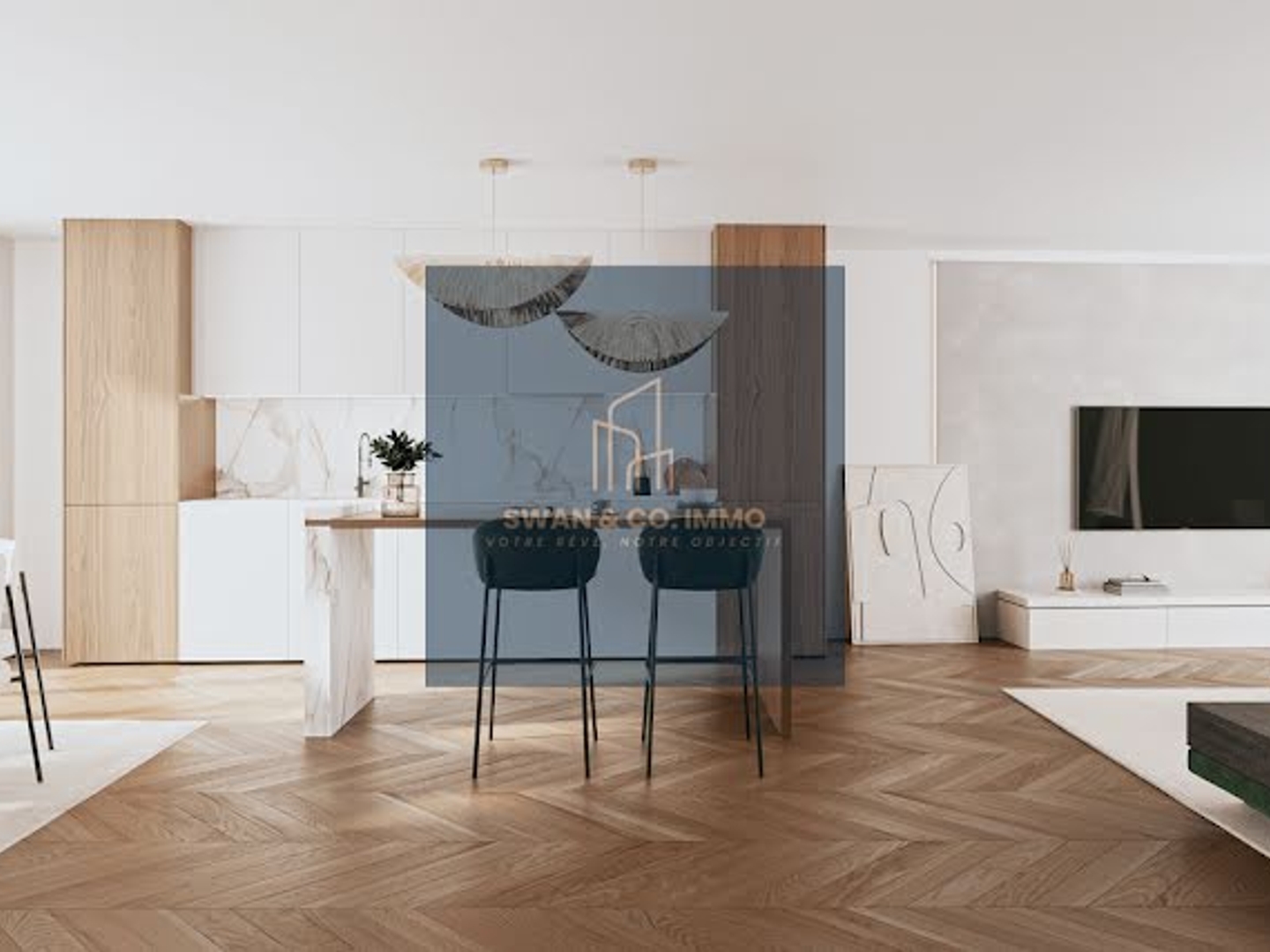 Appartement à vendre - 3 pièces - 68m2 - Bordeaux (33200)