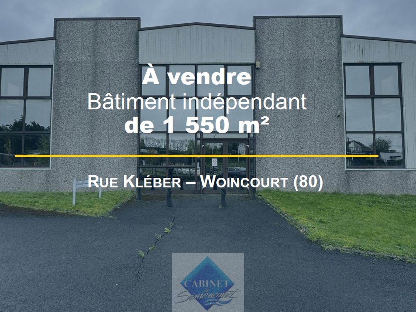 LOCAL PROFESSIONNEL 1.550m2 WOINCOURT