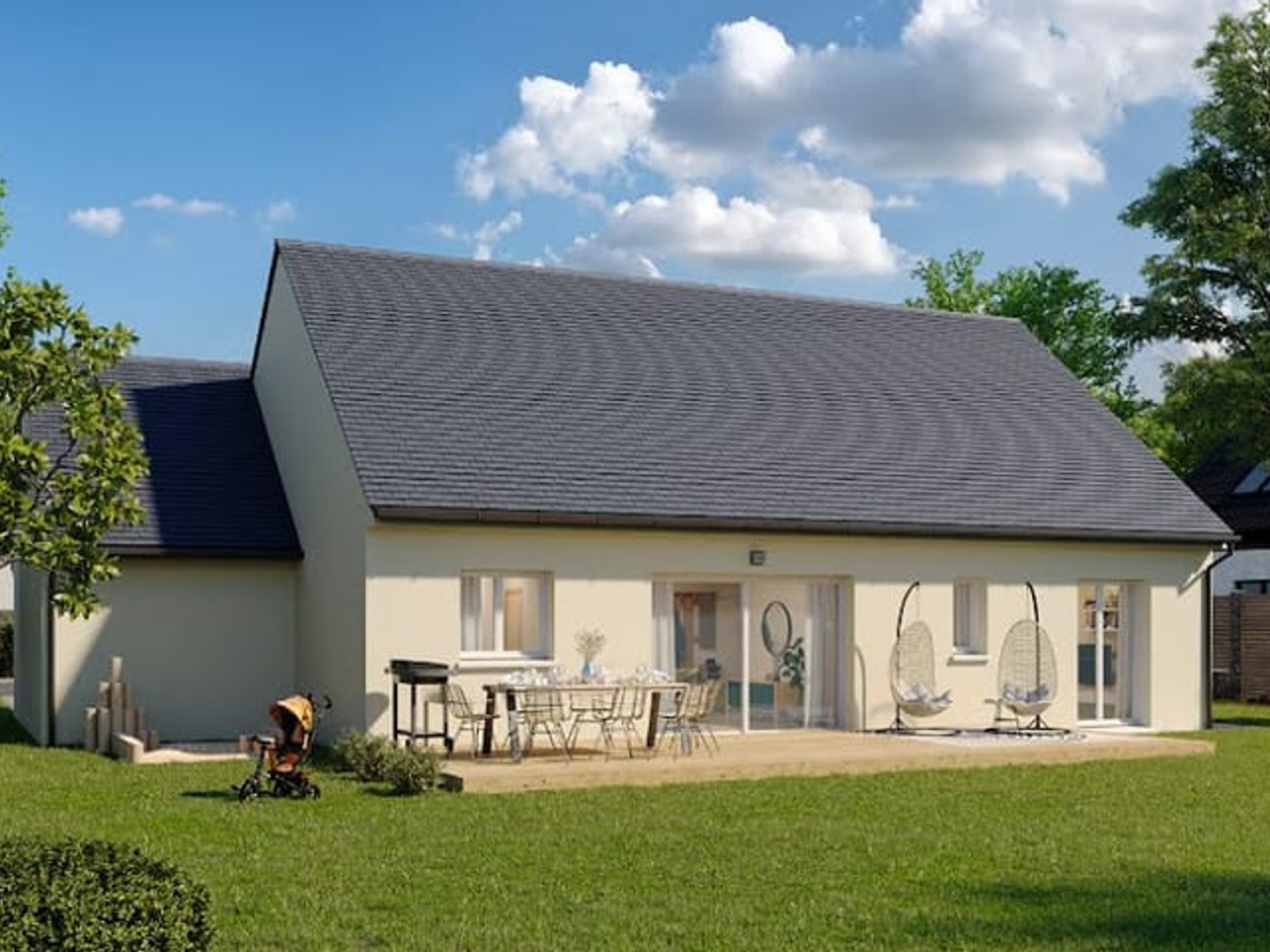 Maison à vendre - 5 pièces - 101m2 - Gisors (27140)