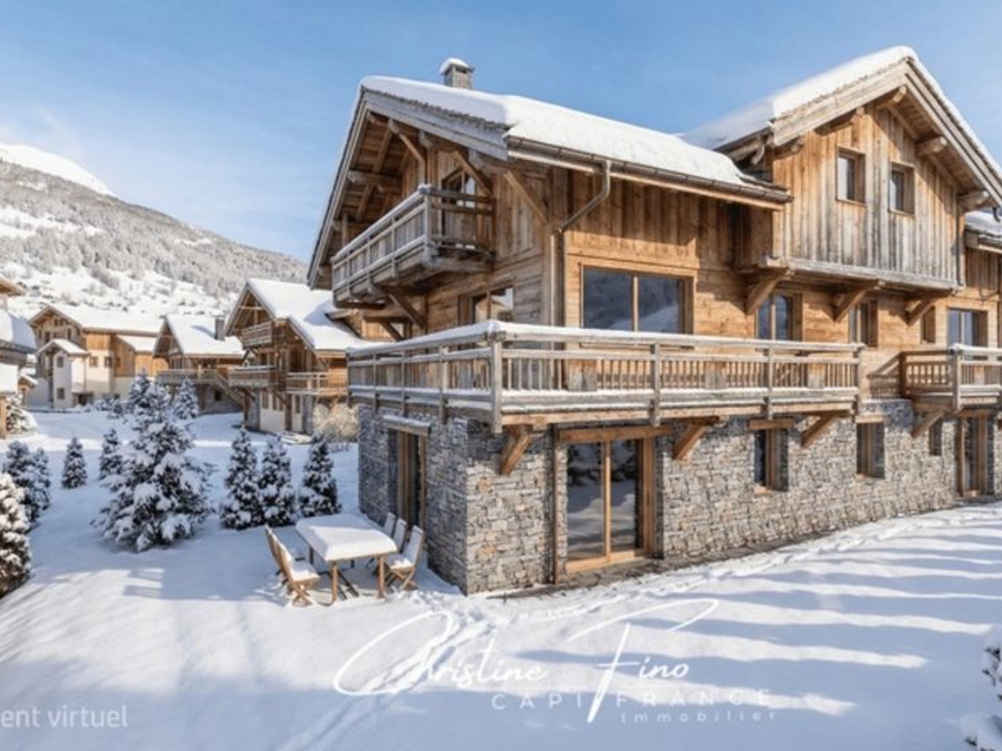 SERRE CHEVALIER- BRIANCON "LES CHALETS DE FERDINAND" CHALET 3 APPARTEMENT EN DUPLEX