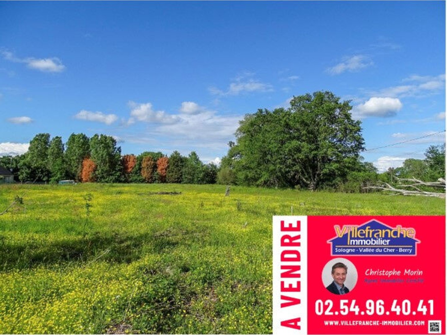 Terrain à vendre - 1485m2 - Mennetou-Sur-Cher (41320)