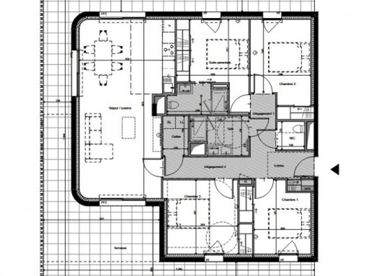 Appartement à vendre - 5 pièces - 106m2 - Castelnau-Le-Lez (34170)
