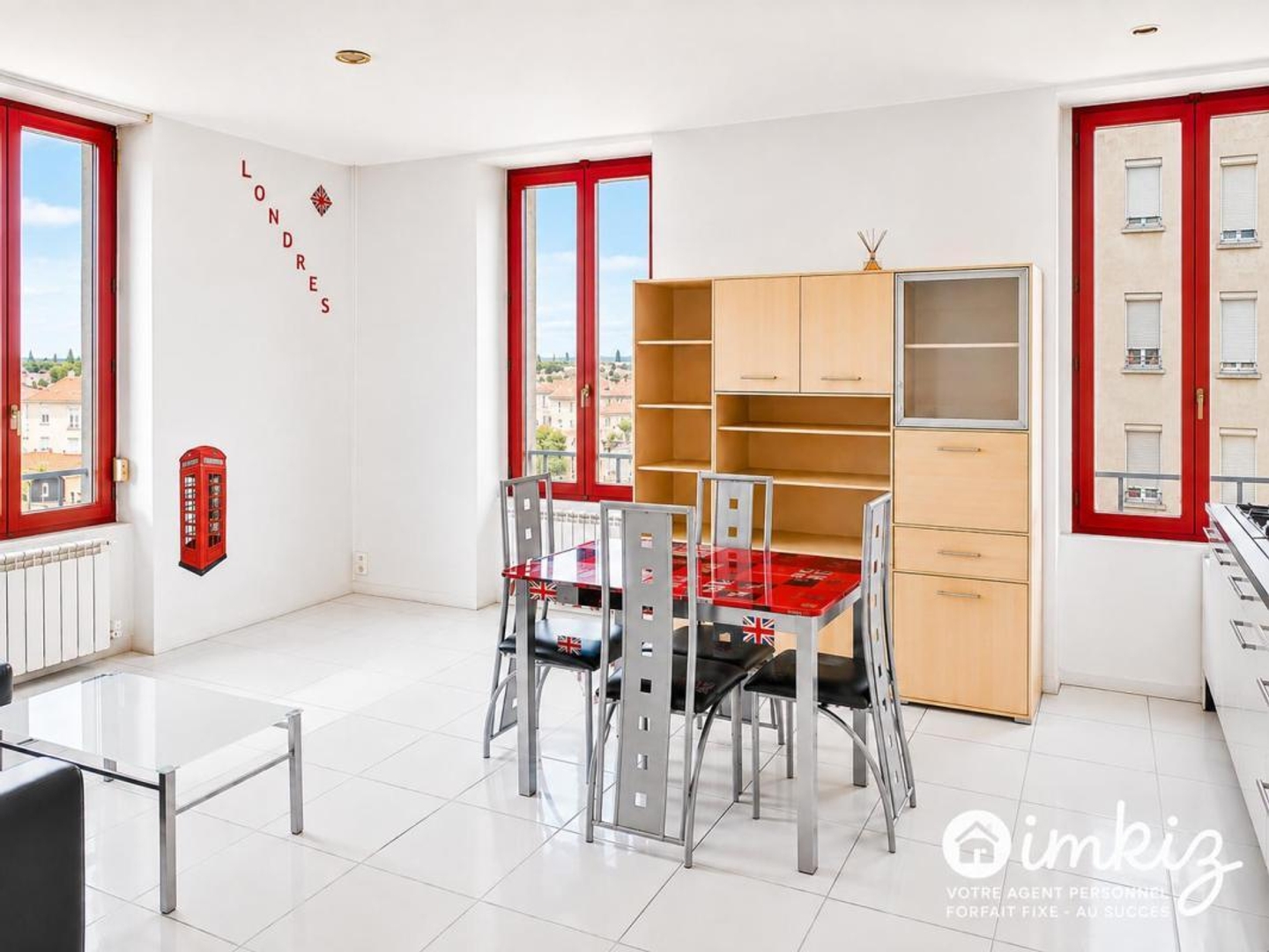 Appartement à vendre - 2 pièces - 52m2 - Vaulx-En-Velin (69120)