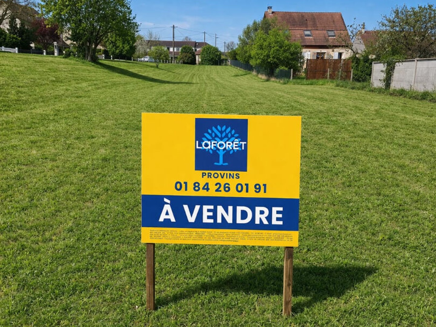 Terrain à vendre - 593m2 - Jutigny (77650)