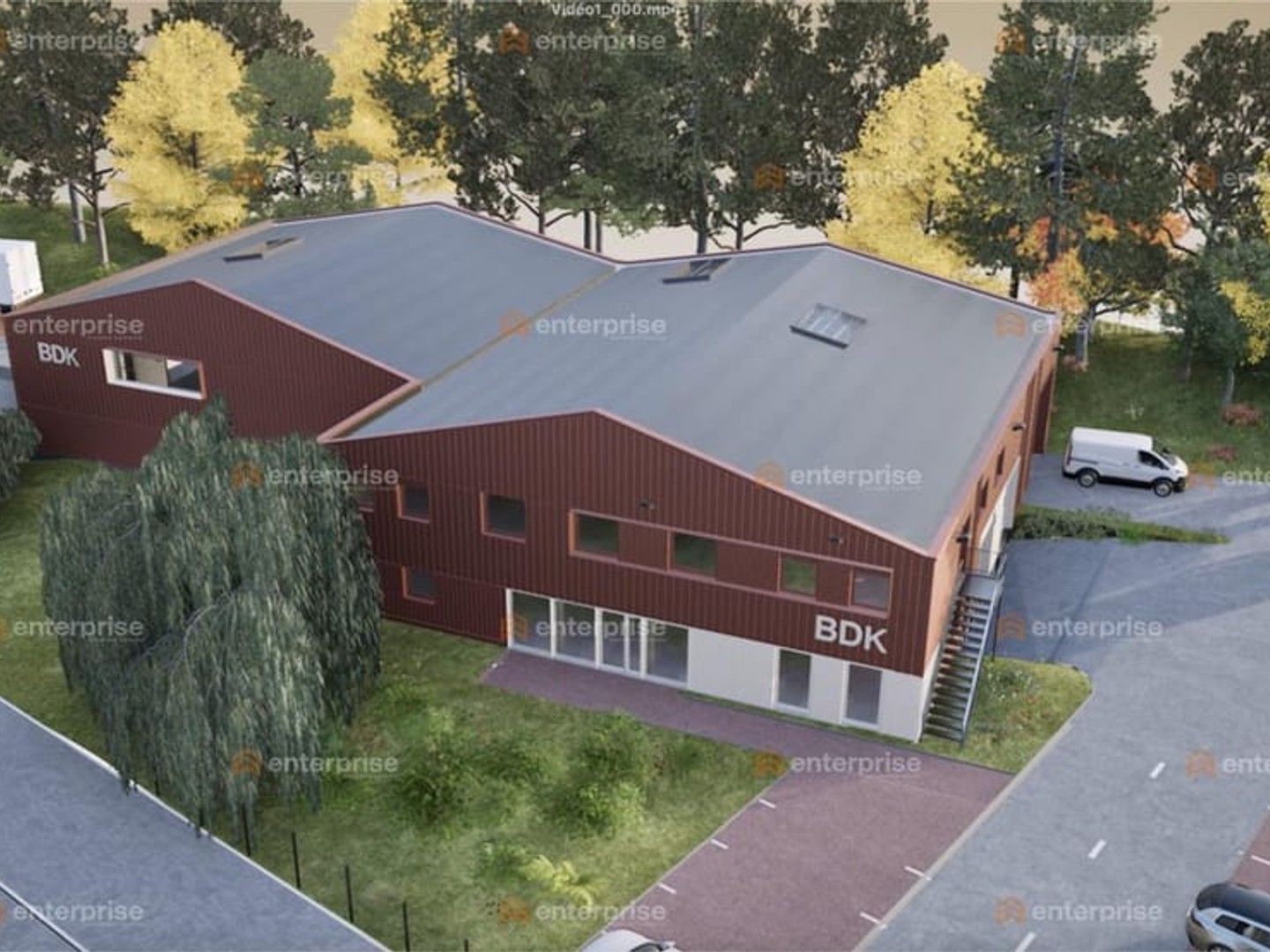 Immeuble à vendre - 970m2 - Lesquin (59810)